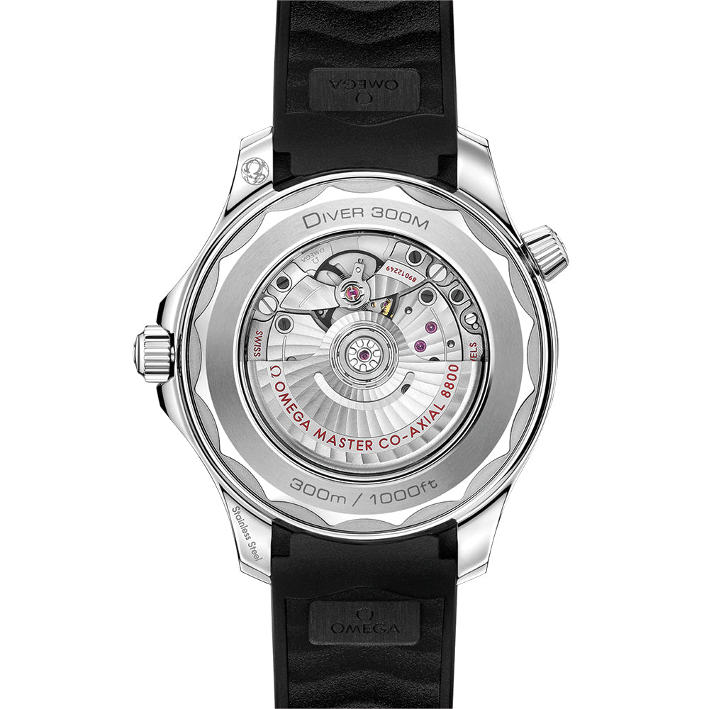 OMEGA Seamaster Diver 300M 42mm - White on Rubber Strap